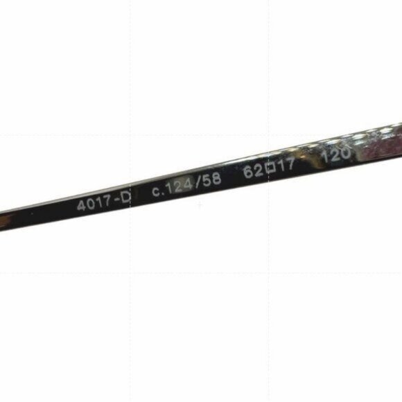 🍒 RARE Chanel Vintage Sunglasses Rhinestone CC Logo Rimless Gradient Iridescent - Picture 10 of 11